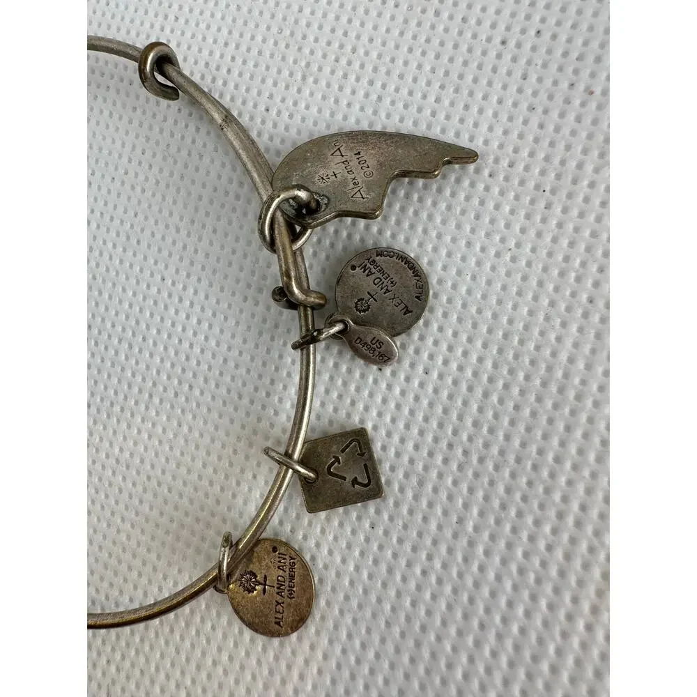 Alex and Ani Bracelet Best (Friends) Heart half
